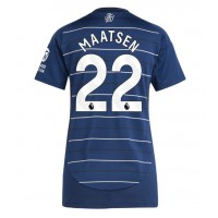 Echipament fotbal Aston Villa Ian Maatsen #22 Tricou Treilea 2024-25 pentru femei maneca scurta